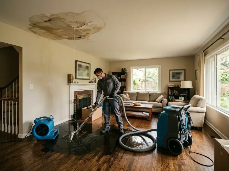 attic-pipe-burst-ceiling-drip-008 — frequently asked questions, Water Damage Restoration & Carpet Care in Rivanna, VA